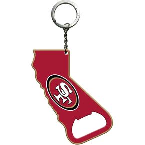 FANMATS 28917 San Francisco 49ers Keychain Bottle Opener