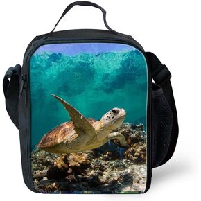 3D Frog Lunch Bag Kids Small School Shoulder Cooler Bags Stylish for Children
