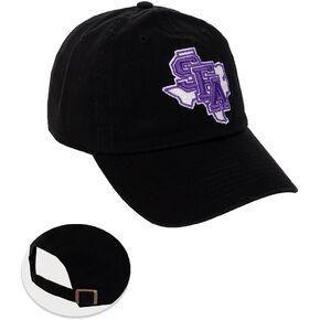 Desert Cactus Stephen F. Austin State University Baseball Hat Lumberjacks SFA Brimmed Embroirderd Hats Cap Adjustable Cloth Strap Adult (Style A) Black