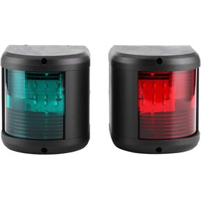 LED Boat Navigation Lights,5W IP65 Waterproof Red&Green Sidelights Marine Sailing Signal Lights Navigation lamp for Bow Side,Port,Starboard,Pontoons,Chandlery Boat,Yacht,Skeeter,DC 12V