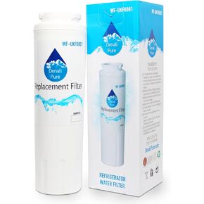 Denali Pure UKF8001 Replacement Refrigerator Water Filter, Compatible with Maytag UKF8001, UKF8001AXX, UKF8001P, 4396395, 469006, EveryDrop Filter 4, Puriclean II - NSF 42 Certified