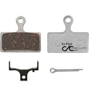 Resin Organic Semi-Metal Brake Pads for Shimano Brake Pads SLX Deore XT M615 M675 M666 M785 M985 M987 M988 M6000 M7000 M8000 M8020 M9000 M9020 and More, Smooth Braking and Long Life