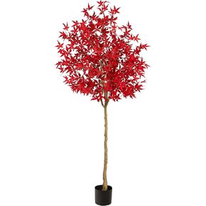 Nearly Natural 6ft. Autumn Maple Artificial Fall Tree