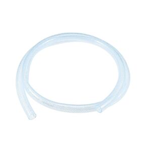 uxcell Braided PVC Tubing, 5/8"(16mm) ID 25/32"(20mm) OD 5ft Flexible Clear Water Hose