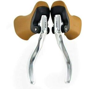 مجموعة ذراع الفرامل TEKTRO RL340 لدراجة الطريق 23.8 مم و24.2 مم فرامل غطاء مطاطي، بني، MH1750 in Kuwait