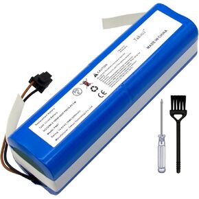 14.4V 6400mAh Li-ion Replacement Battery Compatible with Eufy RoboVac X8、X8 Hybrid、X8 Pro、X8 Pro SES Robot Vacuum
