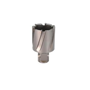 TCT Annular Cutter and Pilot - Tungsten Carbide Tip Magnetic Drill Bit (up to 1400 N/mm².) Aluminum and Cast Iron | Size 7/8 Inch x 3 Inches DOC, 3/4 Universal Shank