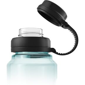 ALIENSX Chug Lid for Wide Mouth Water Bottles, Replacement Tether Cap for Wide Mouth Hydro Flask Rambler 12/16/18/32/40/64 oz and Yeti Yonder 20/25/34/50 oz, Spout Top with Flexible Handle in Kuwait