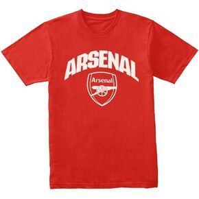 Arsenal FC Red Crest English Premier League Adults T Shirt - Authentic EPL