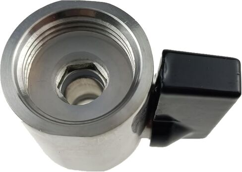 JOWIN الفولاذ المقاوم للصدأ 304 G5/8 بوصة ذكر إلى أنثى الخيوط البيرة خط اغلاق الكرة صمام مع سيليكون O-حلقة لمقرنة البرميل أو عرقوب in Kuwait