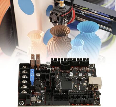 3D Printer Motherboard, Einsy Rambo1.2e TMC2130 SPI Drive Mode 3D Printer Accessories for Prusa I3 MK3/3S 3D Printers in Saudi Arabia