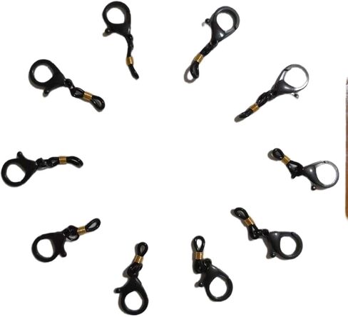 Oxygen Tube Holder Clips for Glasses Nasal Oxygen Cannula Ear Protector Cannula Hanging Organizer Oxygen Hose Holder Ear Pain Relief for Seniors, Children, Adults Pack of 10 in Saudi Arabia