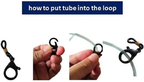 Oxygen Tube Holder Clips for Glasses Nasal Oxygen Cannula Ear Protector Cannula Hanging Organizer Oxygen Hose Holder Ear Pain Relief for Seniors, Children, Adults Pack of 10 in Saudi Arabia