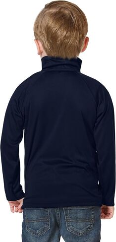 سترة صوفية بسحاب 1/4 للأولاد الصغار من الرابطة الوطنية لرياضة الجامعات (NCAA) - 100% بوليستر - مقاسات 2T 3T 4T in Kuwait