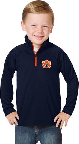 سترة صوفية بسحاب 1/4 للأولاد الصغار من الرابطة الوطنية لرياضة الجامعات (NCAA) - 100% بوليستر - مقاسات 2T 3T 4T in Kuwait