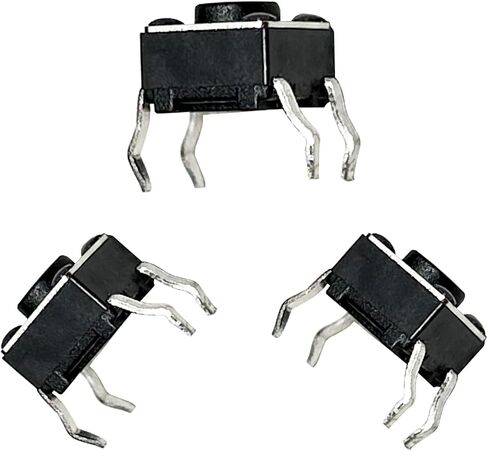 30 Pcs 6x6x4.3 mm DIP Tact Button Switch 4 Pin Micro PCB SMD SMT Momentary Tactile Tact Push Button Switch 4 Pin in Saudi Arabia