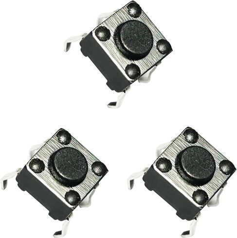 30 Pcs 6x6x4.3 mm DIP Tact Button Switch 4 Pin Micro PCB SMD SMT Momentary Tactile Tact Push Button Switch 4 Pin in Saudi Arabia