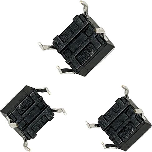 30 Pcs 6x6x4.3 mm DIP Tact Button Switch 4 Pin Micro PCB SMD SMT Momentary Tactile Tact Push Button Switch 4 Pin in Saudi Arabia