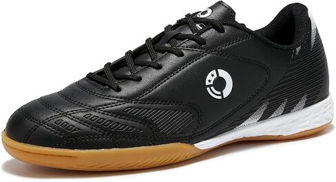 Men's Indoor Soccer Cleats Trainer Rubber Futsal Shoes for Athletic Flat Outsole Training Sneaker in Saudi Arabia