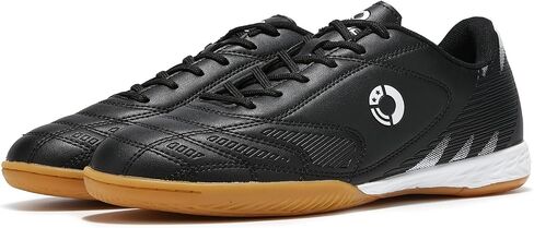Men's Indoor Soccer Cleats Trainer Rubber Futsal Shoes for Athletic Flat Outsole Training Sneaker in Saudi Arabia