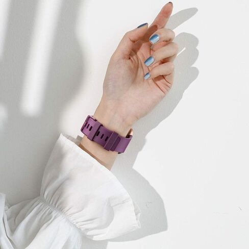 10 عبوات من أساور السيليكون المتوافقة مع Fitbit Versa 2 / Fitbit Versa/Versa Lite/Versa SE، إكسسوارات الأساور الرياضية البديلة الناعمة الكلاسيكية للنساء والرجال (كبير، 10 عبوات A) in Saudi Arabia