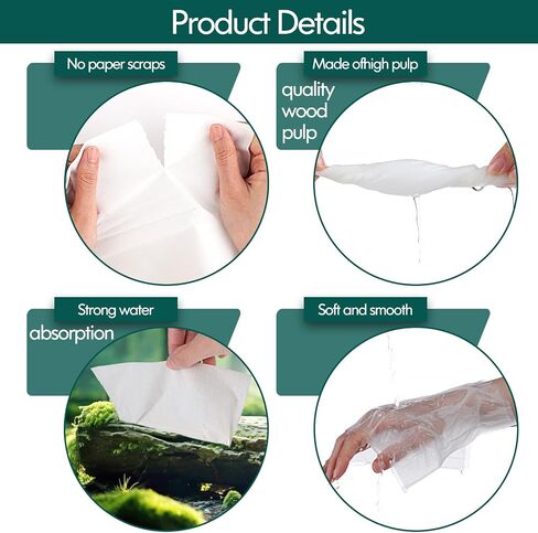 Car Tissue Refills, 3Packs Facial Tissues for Auto Visor Tissue Holder, Ultra Soft Facial Tissue, 3-Ply, 50 Sheets Each Pack, 150 Sheets Tissues Refillable in Saudi Arabia