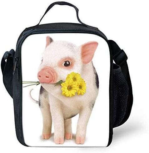 3D Frog Lunch Bag Kids Small School Shoulder Cooler Bags Stylish for Children in Kuwait