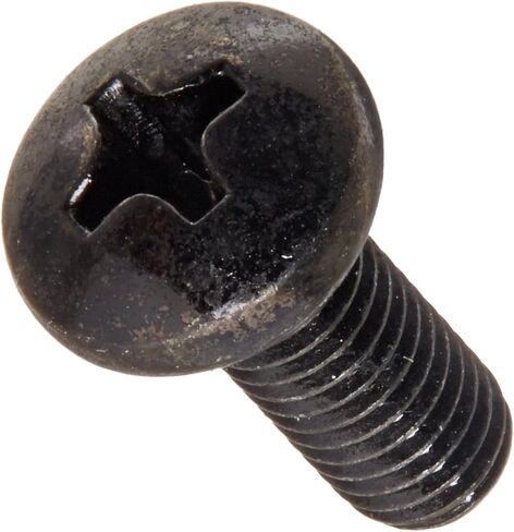 Small Parts 0403MPPBZ Steel Pan Head Machine Screw, Black Zinc Plated, Meets ASME B18.6.3, #1 Phillips Drive, #4-40 Thread Size, 3/16" Length, Fully Threaded, Import (Pack of 100) in Saudi Arabia