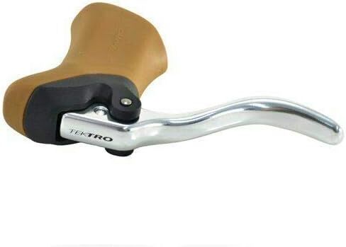 مجموعة ذراع الفرامل TEKTRO RL340 لدراجة الطريق 23.8 مم و24.2 مم فرامل غطاء مطاطي، بني، MH1750 in Kuwait