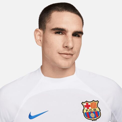 Nike 2023-2024 Barcelona Away Football Soccer T-Shirt Jersey in Saudi Arabia