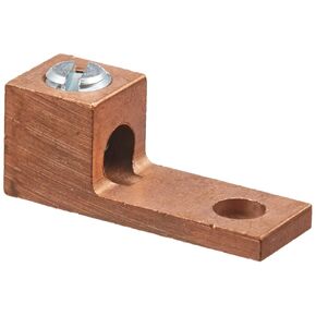 Morris 90560 Extruded Style Mechanical Connector Type 1 Conductor Copper Wire Range, 1-Pack