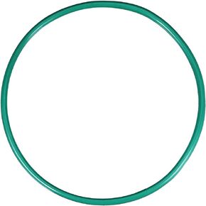 uxcell Fluorine Rubber O-Rings, 62mm OD 58mm ID 2mm Width FKM Seal Gasket for Machinery Plumbing, Green, Pack of 1