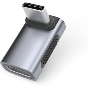 Hagibis 240W 40Gbps 8K USB C Adapter, USB-C Male to USB-C Male Adapter, USB4 Connecter for Thunderbolt 4/3, ROG Ally, Steam Deck, Switch, Dock, Mac, Tablet, iPhone 15 Pro Max (Male U Type)