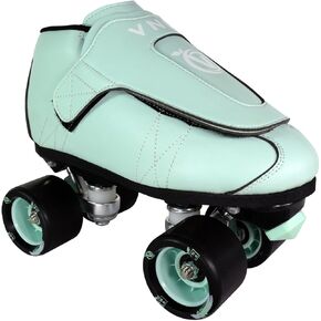 VNLA Junior Mint - Jam Skates for Men and Women - Indoor Unisex Roller Skates for Tricks and Jam Skating Mint Green