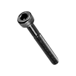 METALLIXITY Socket Head Cap Screws(M4-0.7x30mm)50Pcs, Carbon Steel Allen Socket Drive Metric Fully Threaded Oxide - Machine Grade 12.9 Internal Hex Screw UNC Coarse Thread, Black
