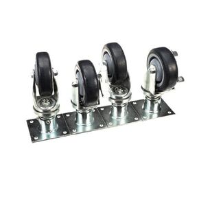 Vulcan Hart (VULCC) Plate Mount Caster Kit, 4 Cstrs