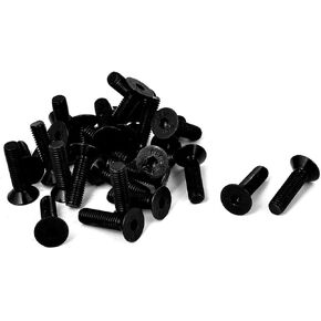 Uxcell a16011300ux0920 Socket Screws M8x30mm 10.9 Carbon steel Countersunk head Hex Socket Screws 30Pcs