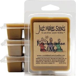 4 Pack - Frankincense and Myrrh Scented Wax Melts by Just Makes Scents…