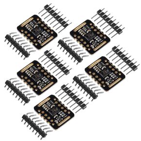 5pcs Heart Rate Sensor Module MAX30102 Pulse Detection Blood Oxygen Concentration Calculation Modules Heart Rate Sensors Compatible for Arduino STM32