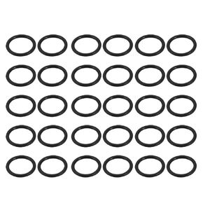 uxcell Nitrile Rubber O-Rings 15.98mm OD 12.42mm ID 1.78mm Width, Metric Sealing Gasket, Pack of 30