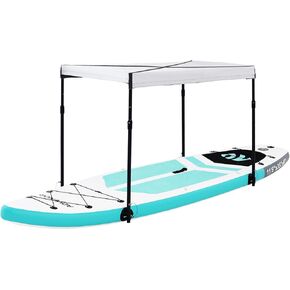 ADVENOR Paddle Board 11'6"x35x6 Super Wide Inflatable Stand Up Paddle Board with Sun Shade Canopy,Double Blade Paddle,Hand Pump,Satefy Leash,Backpack and Waterproof Bag, Perfect for Family and Fishing