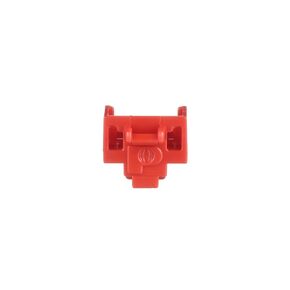 Panduit PSL-DCJB، جهاز حجب وحدة جاك، 10 قواطع (أحمر) وأداة إزالة واحدة (أسود)، بولي كربونات