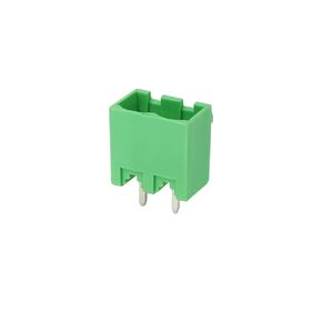 Dinkle 2 Position Terminal Block Header, Male Pins, Shrouded (4 Side) 0.200" (5.08mm) Vertical Through HOL (30)