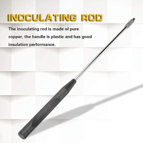 Microbiology Inoculation Needle Pure Copper Inoculating Rod Loop Holder Insulation Handle for Laboratory Equipment Tools in Saudi Arabia