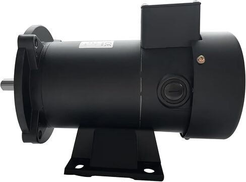 محرك Yaetek DC، 1/4 حصان، 56C، 90 فولت، 1750 دورة في الدقيقة، TEFC، محرك DC مغناطيسي دائم in Kuwait