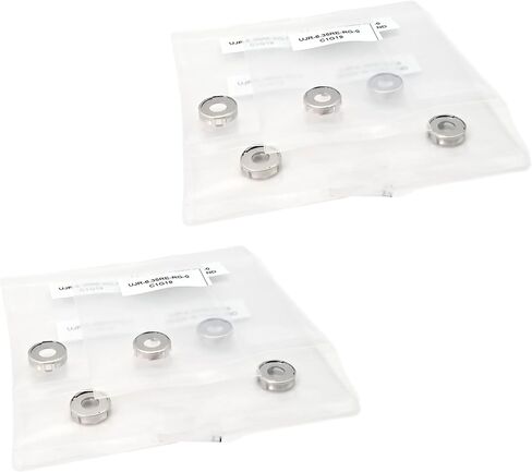Pack of 10 PCS 1/4 inch VCR Gasket Retainer Face Seal Fitting Stainless Steel 316L FJK UJR-6.35RE-RG-1 in Saudi Arabia