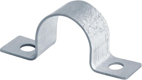 30 Pcs 2-Hole Rigid Pipe Strap Clamp Hanger for 1" Trade Size Galvanized Steel Pipe, Thickness 1.5mm in Saudi Arabia