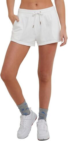 Champion Womens Campus French Terry 25 شورت XL أبيض in Saudi Arabia