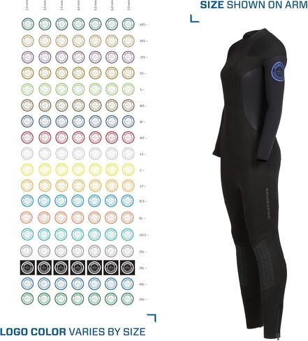 SCUBAPRO Oneflex Steamer Women’s Diving Wetsuit, 5mm, Back Zip, X-Foam Neoprene, S in Saudi Arabia