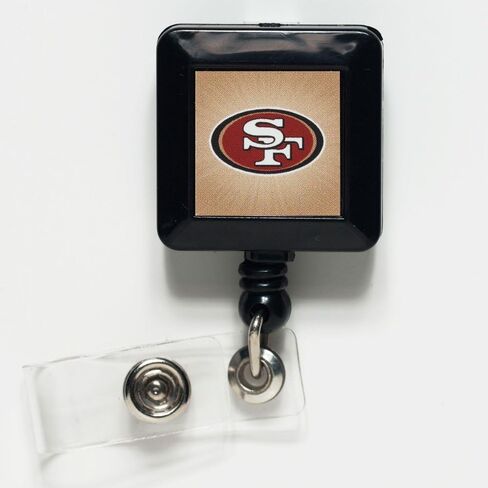 WinCraft NFL San Francisco 49ers 14141021 حامل شارة قابل للسحب in Saudi Arabia